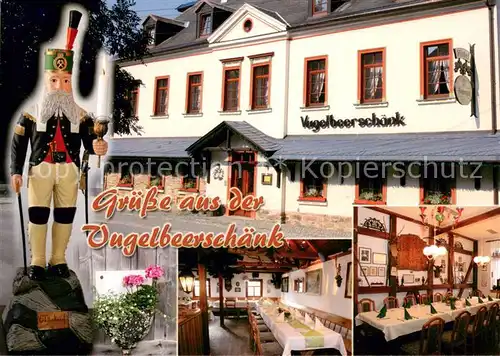 AK / Ansichtskarte Poehla_Erzgebirge Landgasthof Vugelbeerschaenk Restaurant Poehla_Erzgebirge