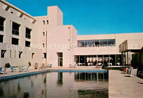 AK / Ansichtskarte Biskra Hotel Okba Piscine Biskra