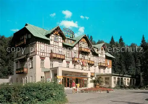 AK / Ansichtskarte Spindleruv_Mlyn_Spindlermuehle Hotel Savoy im Riesengebirge Spindleruv_Mlyn