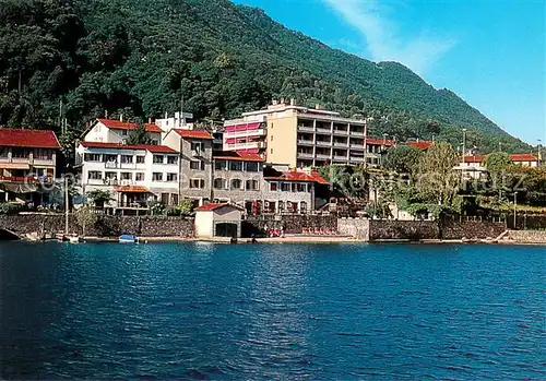 AK / Ansichtskarte Vira_Gambarogno Albergo Vira Lago Maggiore Vira Gambarogno