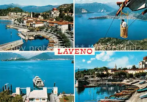 AK / Ansichtskarte Laveno Hafenpartien Aufzug Laveno