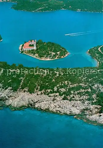 AK / Ansichtskarte Mljet Veliko Jezero Fliegeraufnahme Mljet