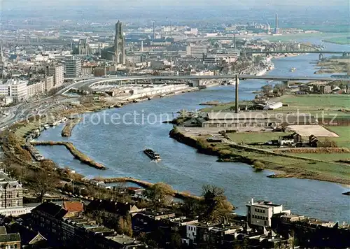 AK / Ansichtskarte Arnhem John D. Frostbrug Roermondspleinbrug luchtopname Arnhem