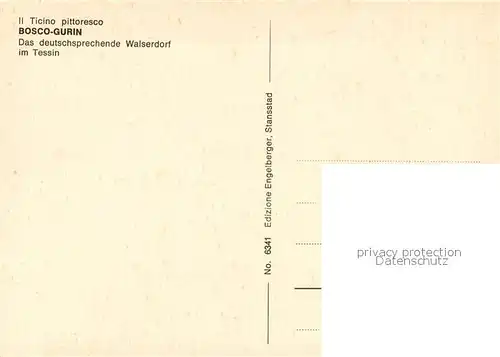 AK / Ansichtskarte Bosco_Gurin Teilansichten Walserdorf im Tessin Kirche Landschaftspanorama Bosco Gurin