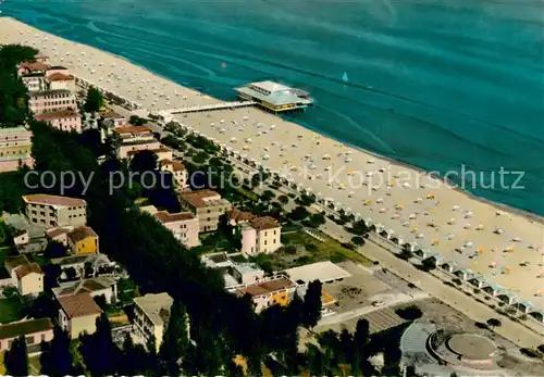 AK / Ansichtskarte Lignano_Sabbiadoro Lungomare Fliegeraufnahme Lignano Sabbiadoro