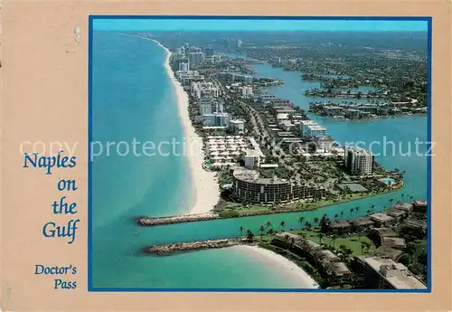 AK / Ansichtskarte Naples_Florida Aerial panoramic view looking north from Doctors Pass 