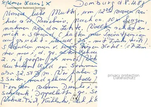 AK / Ansichtskarte Domburg Badstrand Fliegeraufnahme Domburg