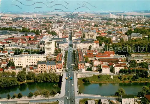 AK / Ansichtskarte Chalons sur Marne Vue aerienne 