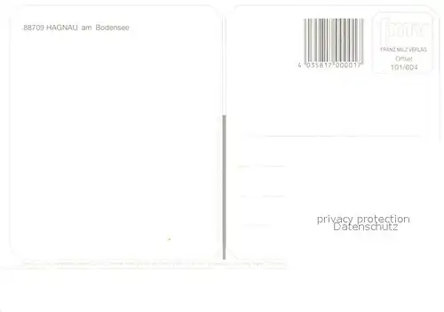 AK / Ansichtskarte Hagnau_Bodensee Winzerdorf am Bodensee Fliegeraufnahme Hagnau Bodensee