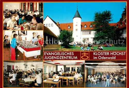 AK / Ansichtskarte Hoechst_Odenwald Evangelisches Jugendzentrum Kloster Hoechst im Odenwald Hoechst_Odenwald