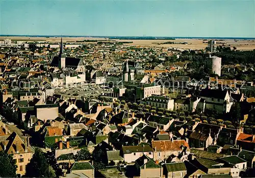 AK / Ansichtskarte Issoudun_Indre Vue aerienne Issoudun Indre