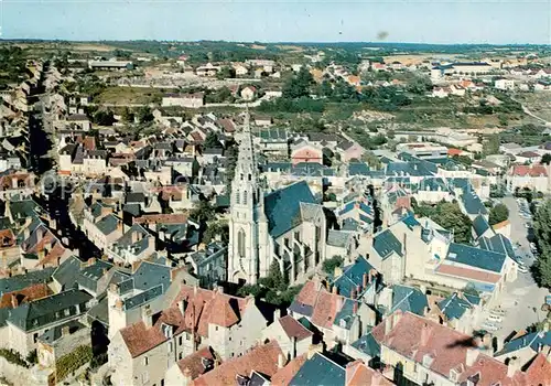 AK / Ansichtskarte Argenton sur Creuse Eglise Saint Sauveur vue aerienne Argenton sur Creuse