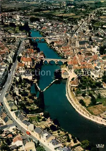 AK / Ansichtskarte Argenton sur Creuse Vue aerienne Argenton sur Creuse