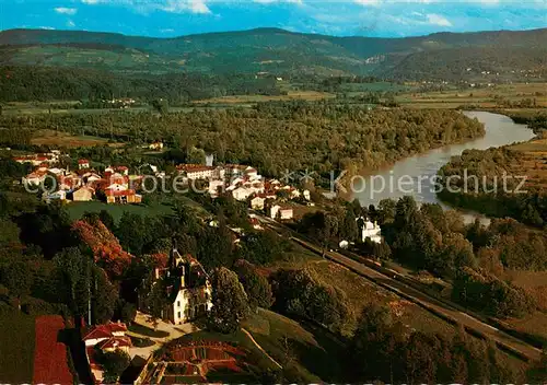 AK / Ansichtskarte Oussiat et la Vallee de l Ain vue aerienne 