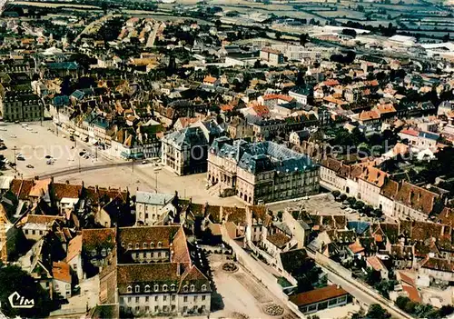 AK / Ansichtskarte Autun Place du Champ de Mars vue aerienne Autun