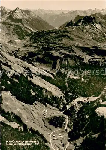 AK / Ansichtskarte Schroecken_Vorarlberg Hochtannberg mit Lechtaler Alpen Schroecken Vorarlberg