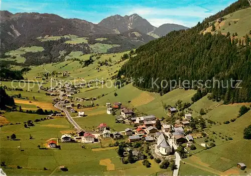 AK / Ansichtskarte Oberau_Wildschoenau_Tirol Fliegeraufnahme Oberau_Wildschoenau_Tirol