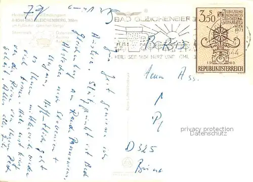 AK / Ansichtskarte Bad_Gleichenberg Fliegeraufnahme mit Gleichenbergen Bad_Gleichenberg