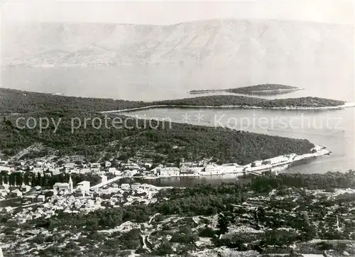 AK / Ansichtskarte Jelsa_Kroatien Otok Hvar Fliegeraufnahme Jelsa Kroatien