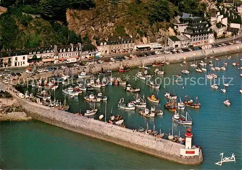 AK / Ansichtskarte Erquy Hafen Fliegeraufnahme Erquy