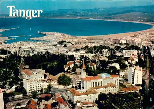 AK / Ansichtskarte Tanger_Tangier_Tangiers Fliegeraufnahme Tanger_Tangier_Tangiers