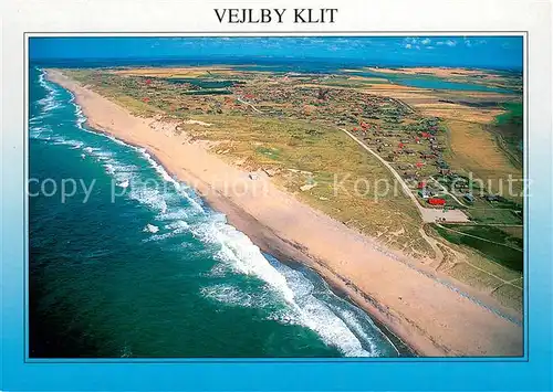 AK / Ansichtskarte Vejlby_Klit Fliegeraufnahme Vejlby Klit