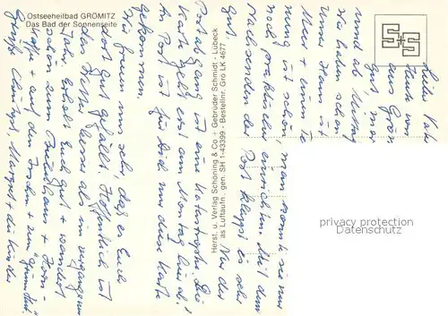 AK / Ansichtskarte Groemitz_Ostseebad Fliegeraufnahme Groemitz_Ostseebad