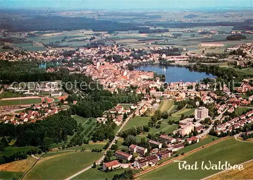 AK / Ansichtskarte Bad_Waldsee Fliegeraufnahme Bad_Waldsee