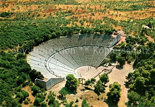 AK / Ansichtskarte Epidauros Theater Fliegeraufnahme Epidauros