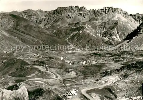 AK / Ansichtskarte Col_du_Galibier Vue aerienne sur la Savoie et le Mont Blanc Col_du_Galibier