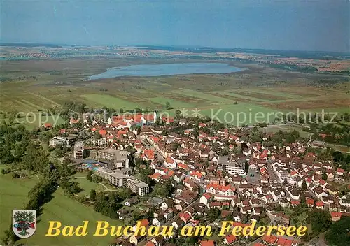 AK / Ansichtskarte Bad_Buchau_Federsee Fliegeraufnahme Bad_Buchau_Federsee