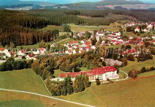 AK / Ansichtskarte Groenenbach_Bad Fliegeraufnahme mit Kneippkurheim am Stiftsberg  Groenenbach_Bad