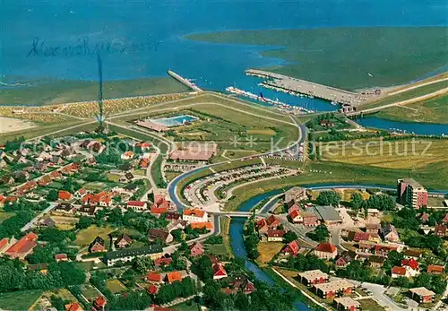 AK / Ansichtskarte Horumersiel Fliegeraufnahme Horumersiel
