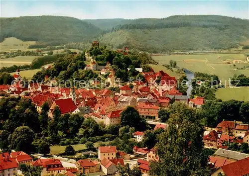 AK / Ansichtskarte Pappenheim_Mittelfranken Fliegeraufnahme Pappenheim Mittelfranken