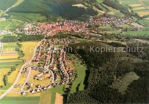 AK / Ansichtskarte Waldkappel Fliegeraufnahme Waldkappel