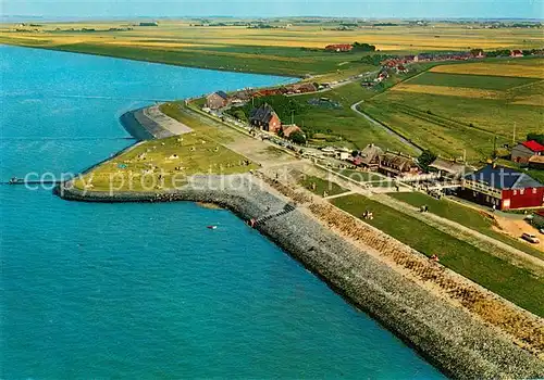 AK / Ansichtskarte Nordstrand Fliegeraufnahme Nordstrand