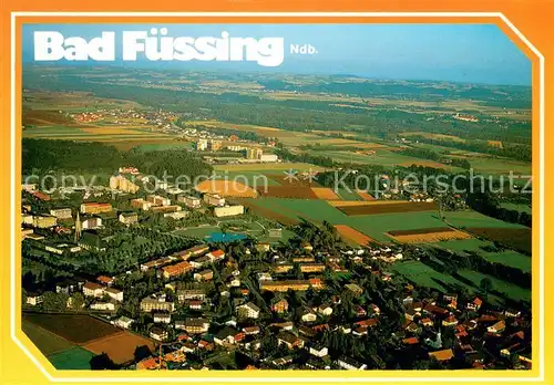 AK / Ansichtskarte Bad_Fuessing Fliegeraufnahme mit Thermalbad Bad_Fuessing