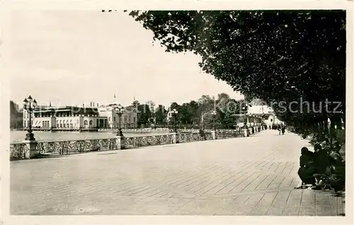 AK / Ansichtskarte Enghien les Bains La Jetee Promenade et le Casino Enghien les Bains