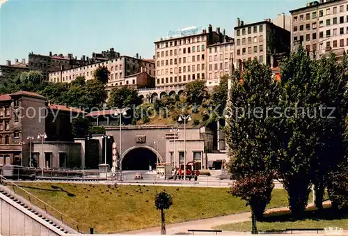 AK / Ansichtskarte Lyon_France Entree du Tunnel Routier Rive droite du Rhone Lyon France