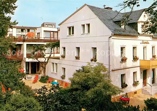 AK / Ansichtskarte Bad_Steben Sanatorium Kurpension Saxonia Bad_Steben