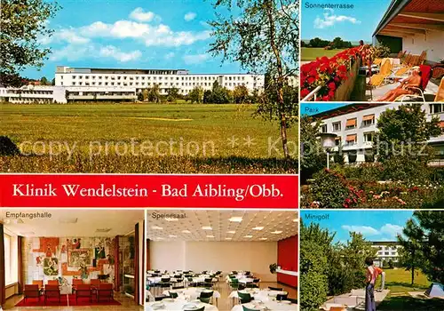 AK / Ansichtskarte Bad_Aibling Klinik Wendelstein Bad_Aibling