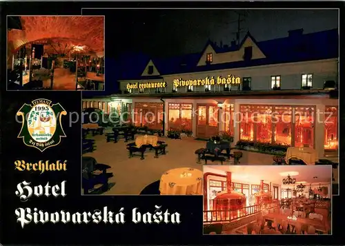 AK / Ansichtskarte Vrchlabi Hotel Restaurace Pivovarska basta Vrchlabi