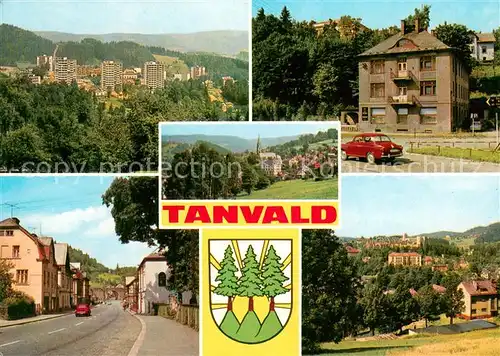 AK / Ansichtskarte Tanvald Teilansichten Ferienort in den Jizerabergen Tanvald