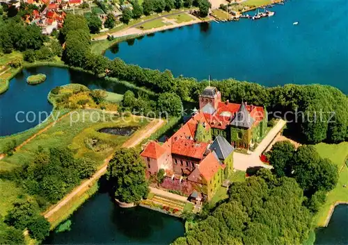 AK / Ansichtskarte Aalholm Slot pr. Nysted Fliegeraufnahme Aalholm