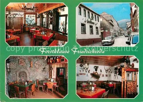 AK / Ansichtskarte Friedrichroda Gaststaette Forstklause Friedrichroda
