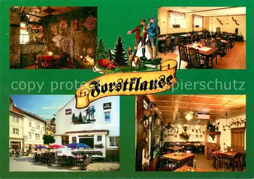 AK / Ansichtskarte Friedrichroda Gaststaette Forstklause Friedrichroda