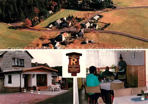 AK / Ansichtskarte Allzunah Cafe Stube Spindler Fliegeraufnahme Allzunah