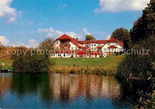 AK / Ansichtskarte Gruenplan Hotel Restaurant Heidekrug am See Gruenplan