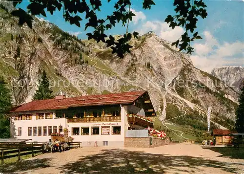 AK / Ansichtskarte Oberstdorf Berggasthof Oytalhaus Allgaeuer Alpen Oberstdorf
