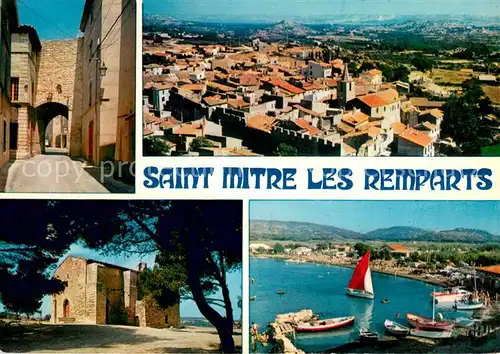 AK / Ansichtskarte Saint Mitre les Remparts Vue panoramique Port Vieille Ville Chapelle Saint Mitre les Remparts